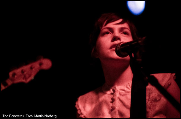 The Concretes. Photo by Martin Norberg